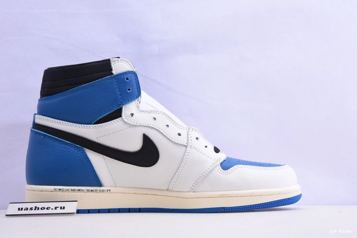 Military Fragment DH3227-105 Blue Jordan Travis Scott 1 Air 0316